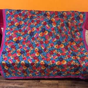 Vintage Ungaro Floral Lana Scarf